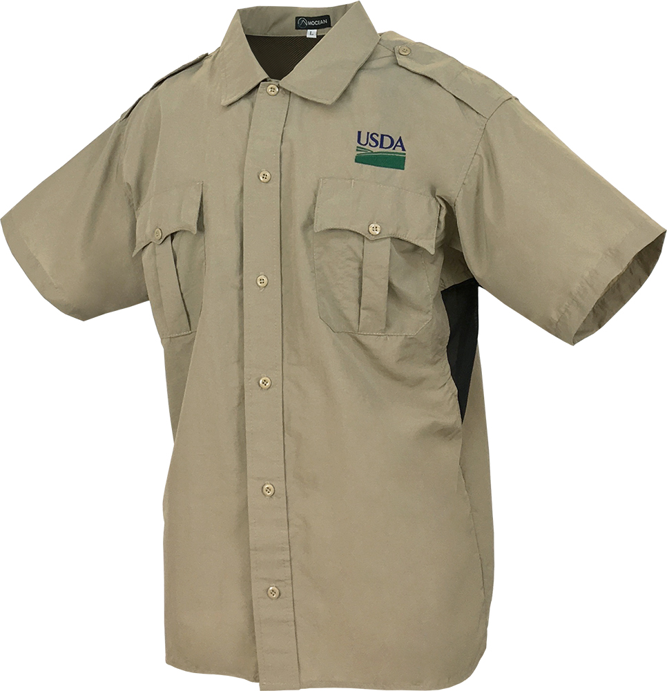 mens nylon short sleeve shirts