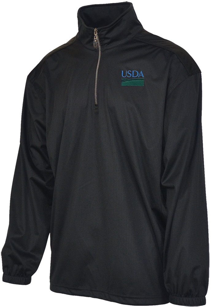 Unisex 1/4 Zip Waterproof Wind Shirt