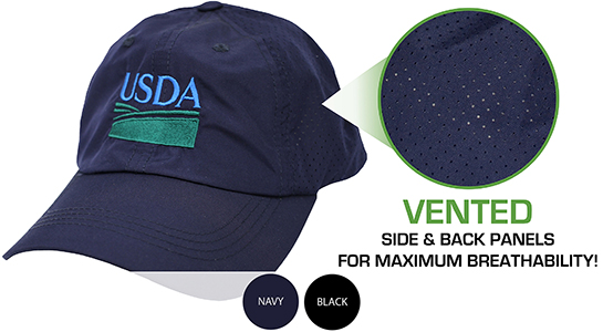 Lightweight Perforated Cap