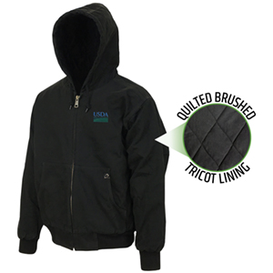 Unisex Dri Duck Jacket with Hood