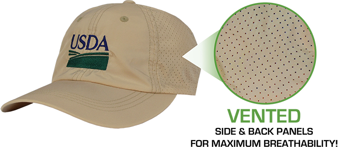 Lightweight Perforated Cap