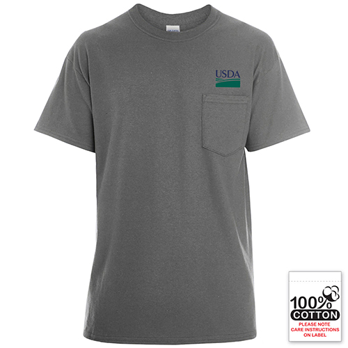 Unisex Class C Short Sleeve T-Shirt with Pocket