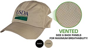 Lightweight Polyester Perforated Baseball Cap