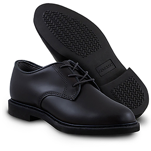 Women's Polishable Leather Uniform Oxford Shoe