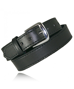 Unisex Plain Dress Belt 1 1/4