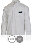 Men's Pinpoint Long Sleeve Oxford Shirt with Pocket