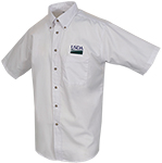 Men's Short Sleeve Poplin Shirt with Pocket