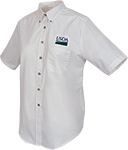Womens Short Sleeve Poplin Shirt with Pocket