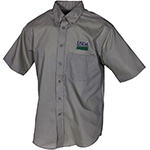 Men's Class B Short Sleeve Poplin Shirt with Pocket