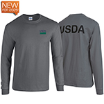 Unisex Class C Long Sleeve T-Shirt USDA on Back