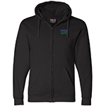 Unisex Heavyweight 9.5oz Zip Front Hooded Sweatshirt