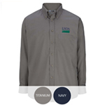 Mens Long Sleeve Poplin Shirt